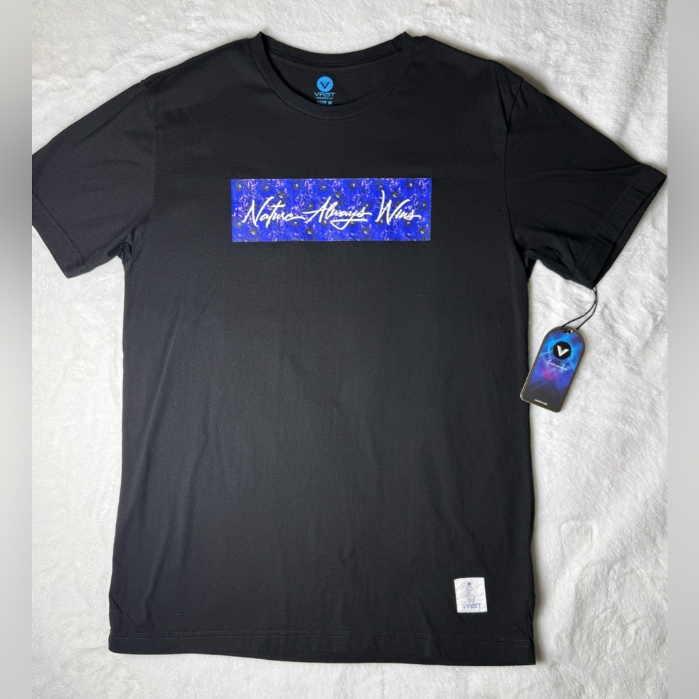 Vast. ‘Nature Always Wins’ Black Tee